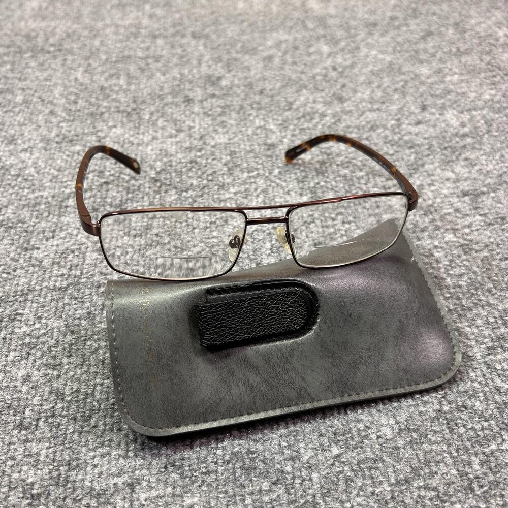 Harley-Davidson HD403 BRN Brown Tortoise Eyeglasses Frames 59-17 With Case